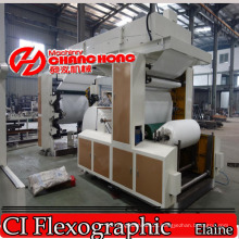 Color Wrapper Paper Satellite Flexographic Printing Machinery